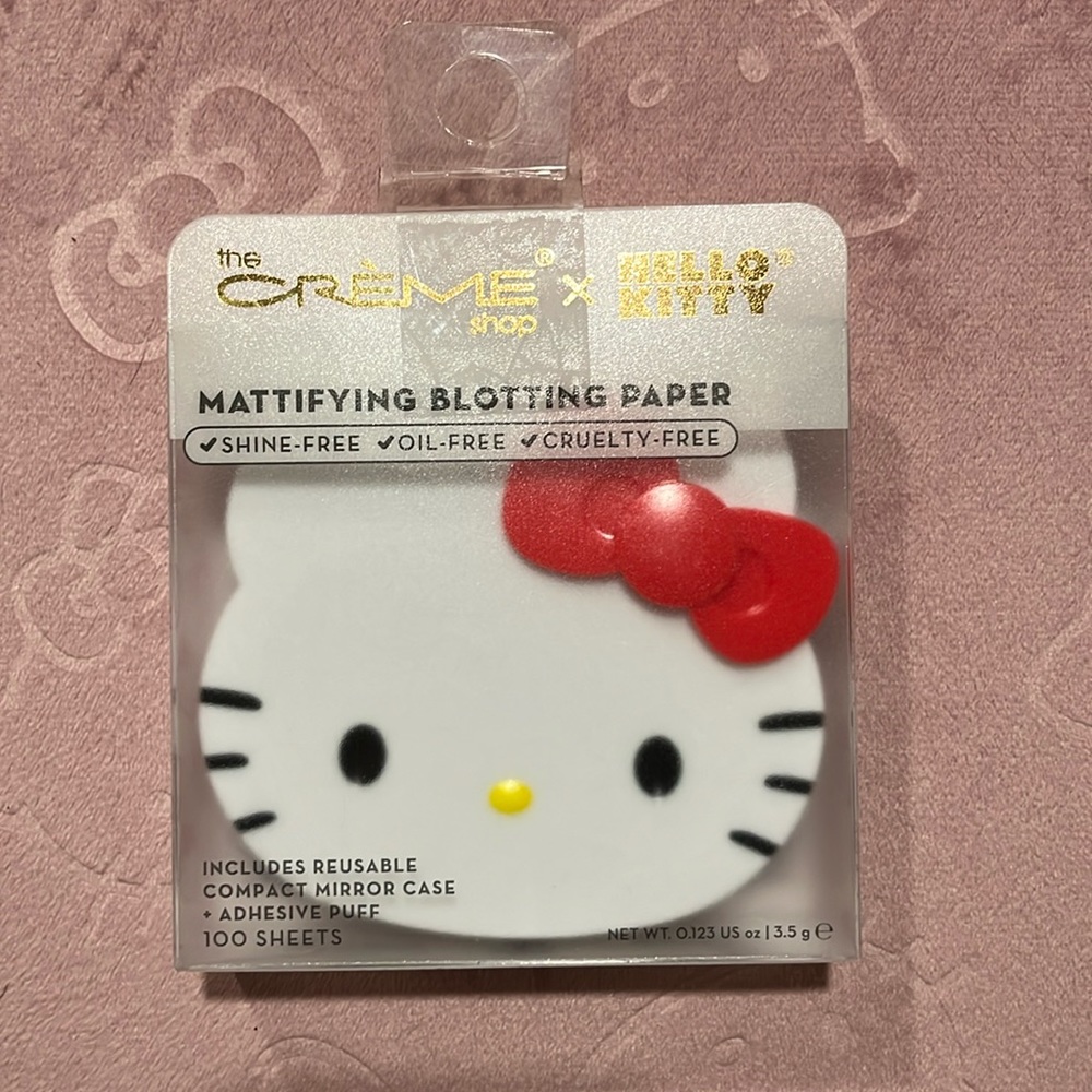 Hello Kitty marrying blotting paper